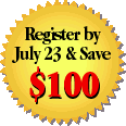 Register by July 23 & Save $100